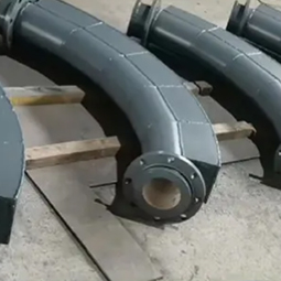 陶瓷环铠装耐磨管道